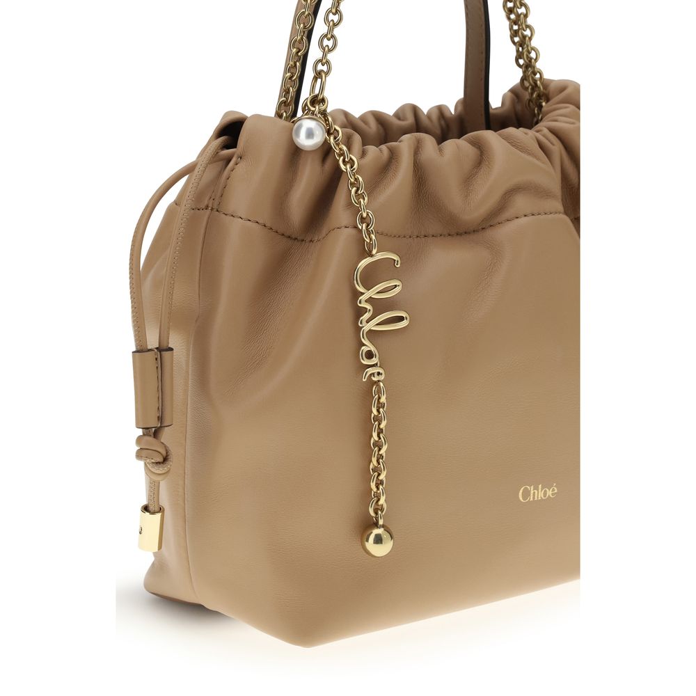 Chloé Beige Lamb Ovis Aries Shoulder Bag - HBPS Beauty & Fashion