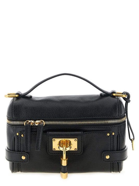 Chloé Black Buffalo Leather Shoulder Bag - HBPS Beauty & Fashion