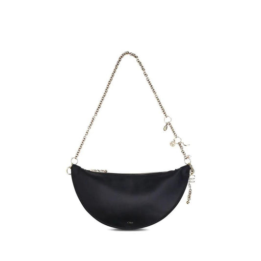 Chloé Black Calf Leather Bos Taurus Shoulder Bag - HBPS Beauty & Fashion