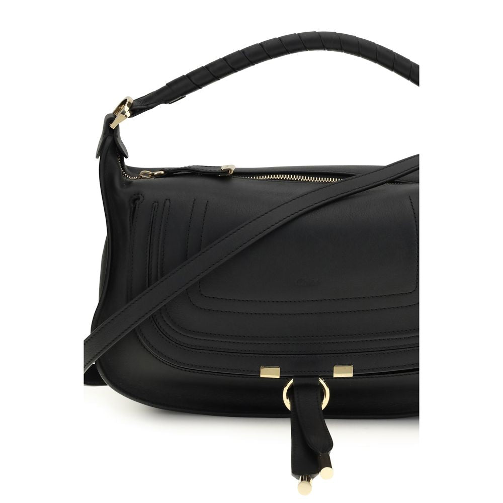 Chloé Black Calf Leather Bos Taurus Shoulder Bag - HBPS Beauty & Fashion