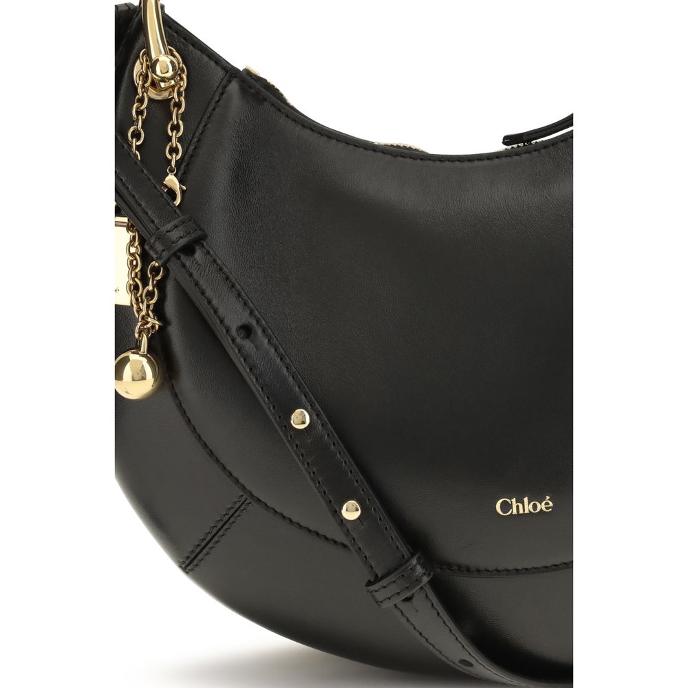 Chloé Black Calf Leather Bos Taurus Shoulder Bag - HBPS Beauty & Fashion
