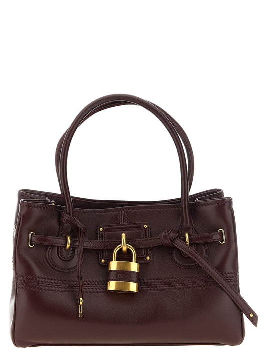 Chloé Bordeaux Lamb Leather Shoulder Bag - HBPS Beauty & Fashion