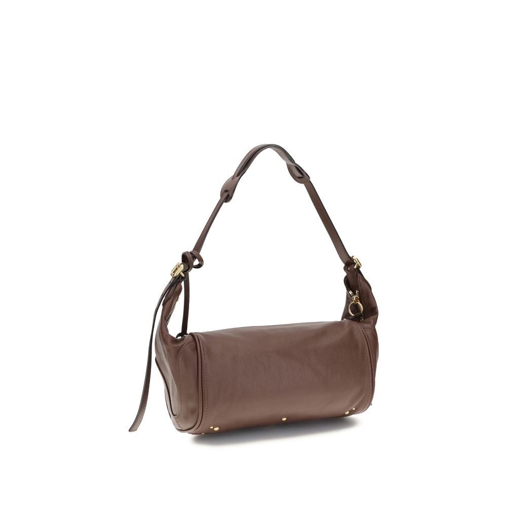 Chloé Brown Calf Leather Bos Taurus Shoulder Bag - HBPS Beauty & Fashion