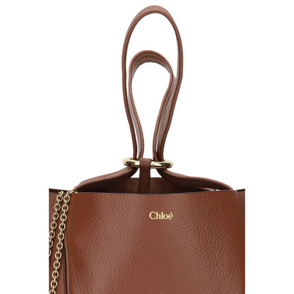 Chloé Brown Calf Leather Bos Taurus Shoulder Bag - HBPS Beauty & Fashion