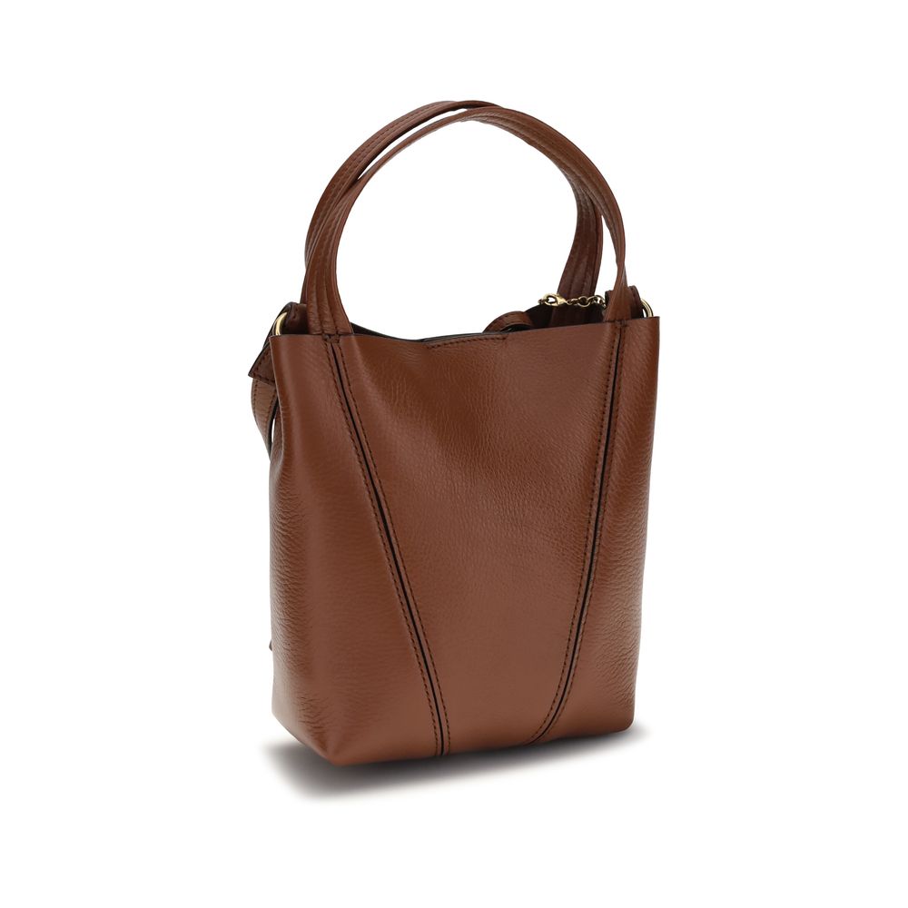Chloé Brown Calf Leather Bos Taurus Shoulder Bag - HBPS Beauty & Fashion