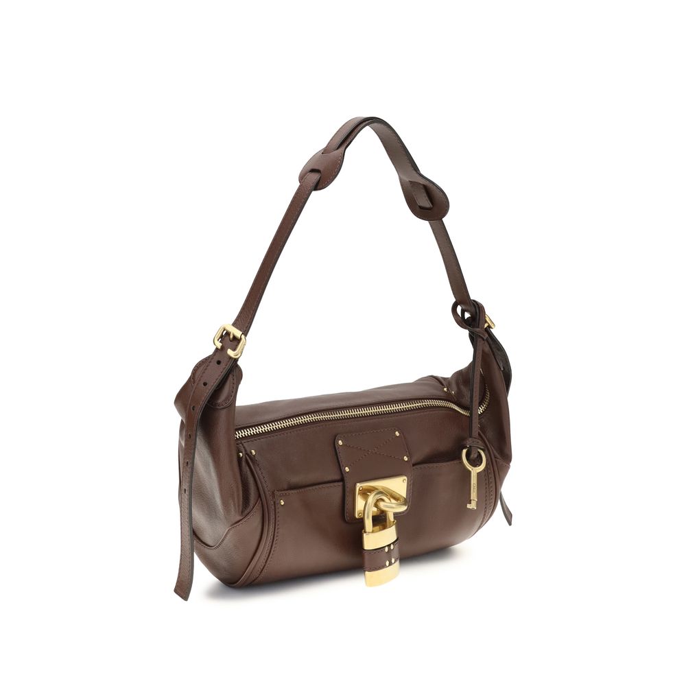 Chloé Brown Calf Leather Bos Taurus Shoulder Bag - HBPS Beauty & Fashion