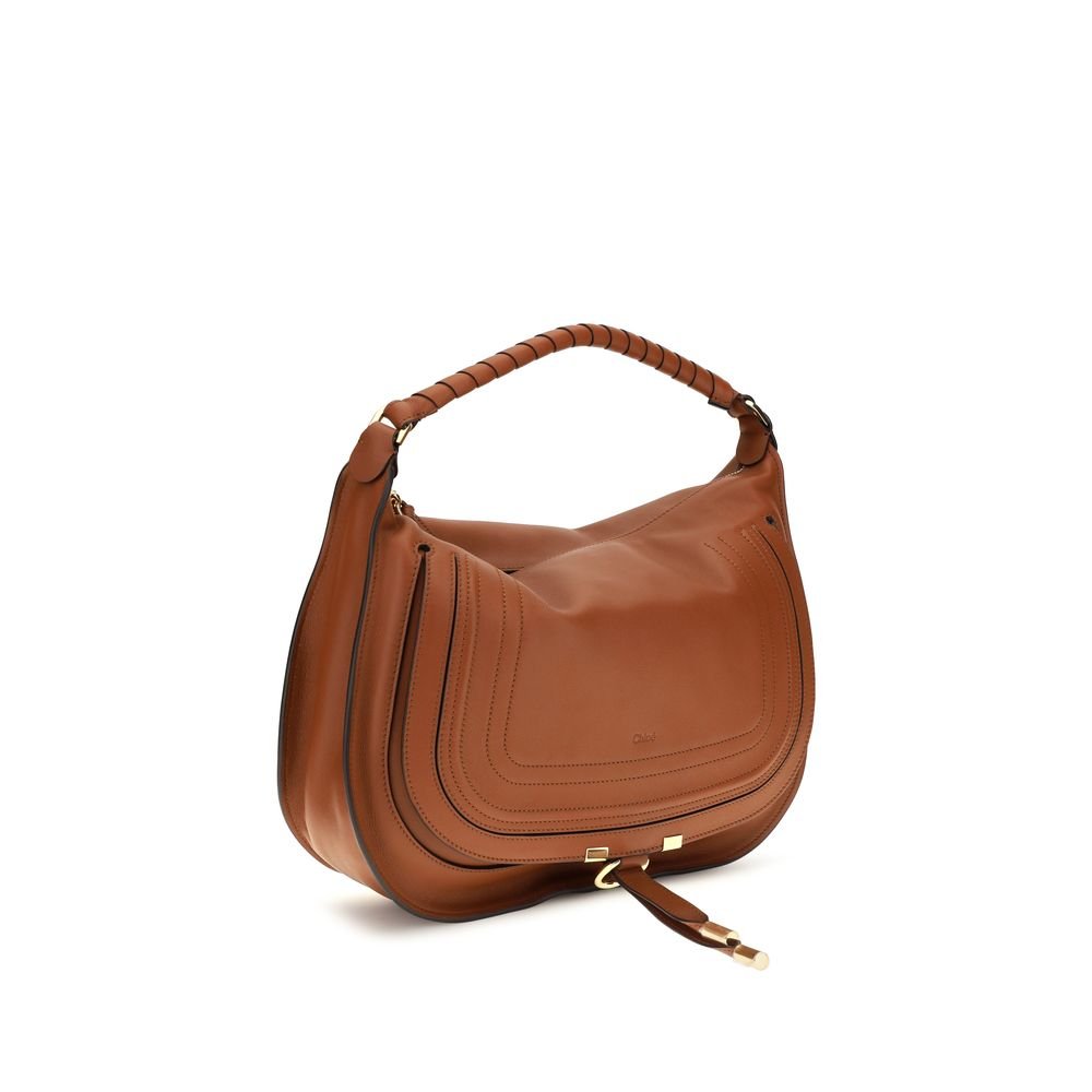 Chloé Brown Calf Leather Bos Taurus Shoulder Bag - HBPS Beauty & Fashion
