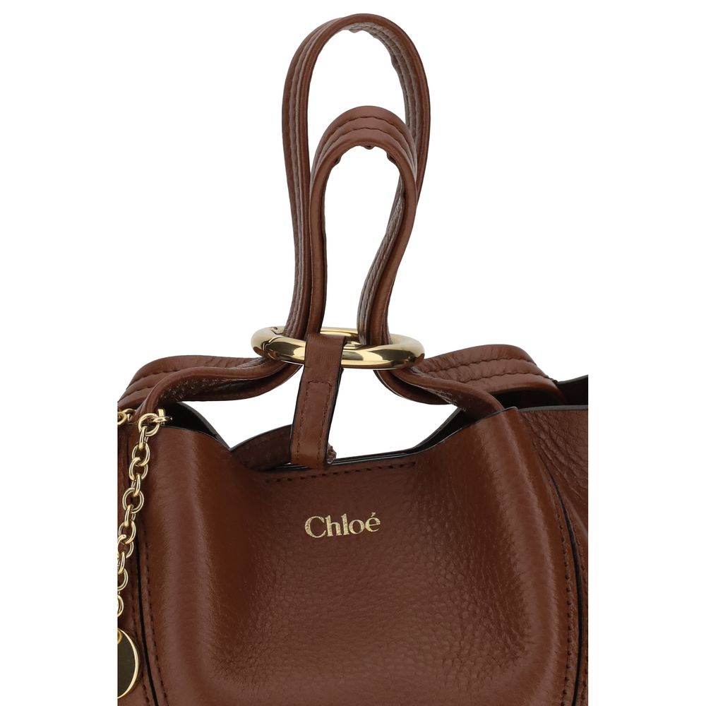 Chloé Brown Calf Leather Bos Taurus Shoulder Bag - HBPS Beauty & Fashion