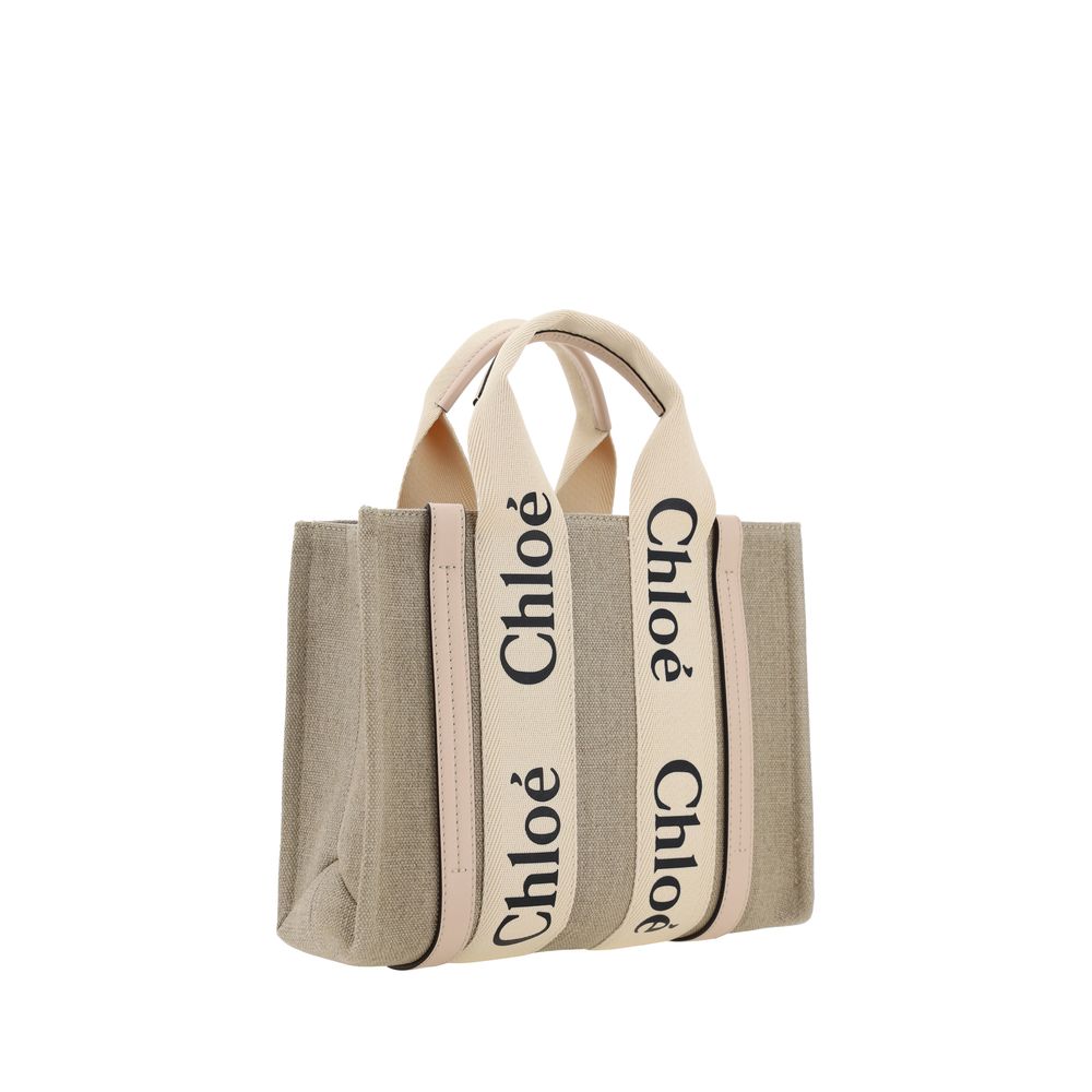 Chloé Brown Linen Handbag - HBPS Beauty & Fashion