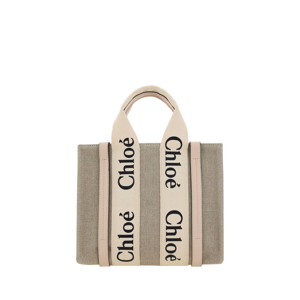 Chloé Brown Linen Handbag - HBPS Beauty & Fashion