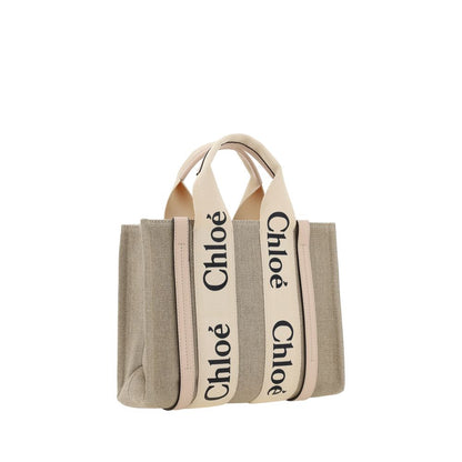 Chloé Brown Linen Handbag - HBPS Beauty & Fashion