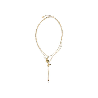Chloé Gold Brass Necklace - HBPS Beauty & Fashion