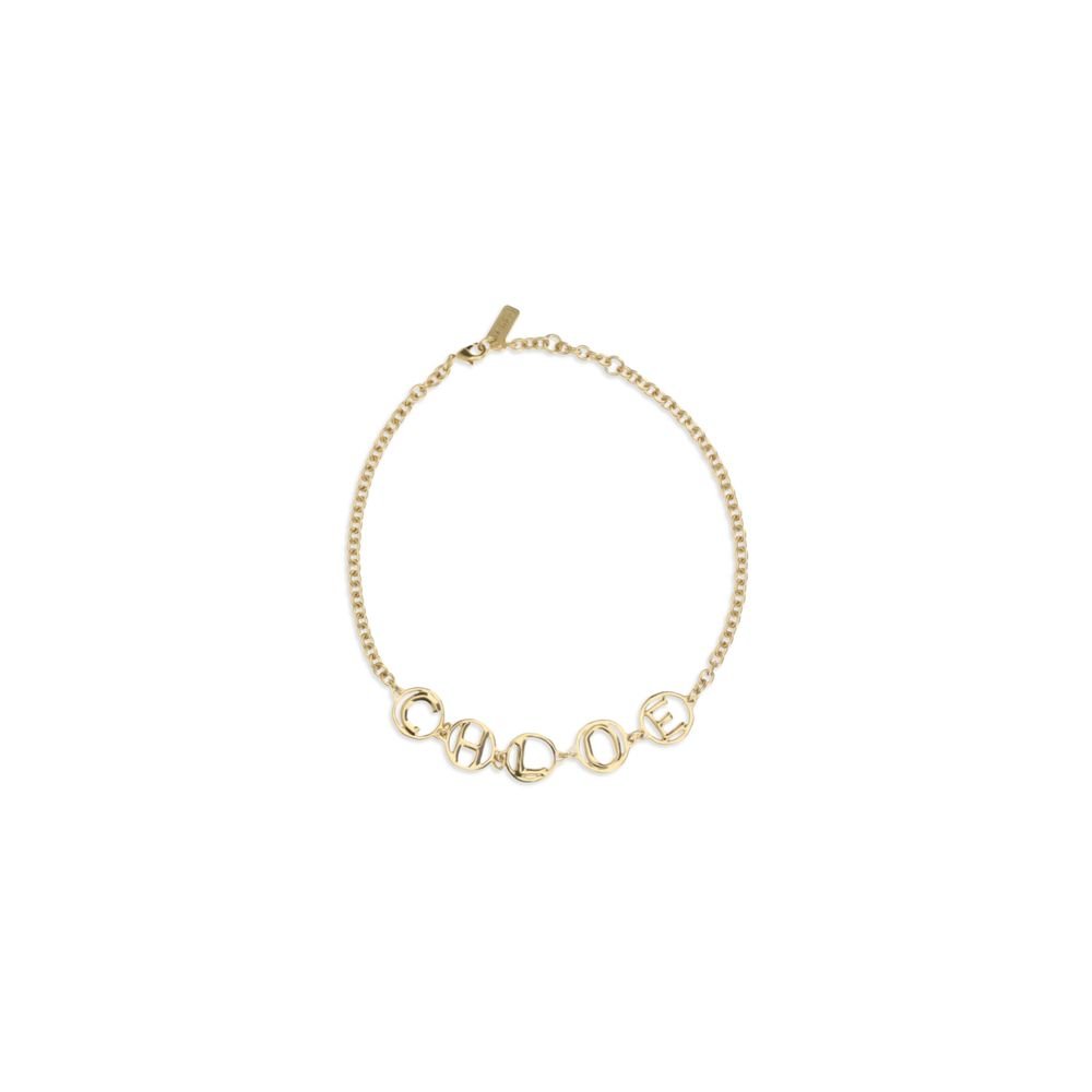 Chloé Gold Brass Necklace - HBPS Beauty & Fashion