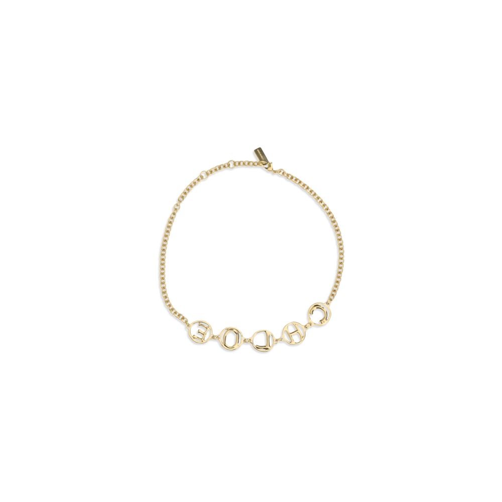 Chloé Gold Brass Necklace - HBPS Beauty & Fashion