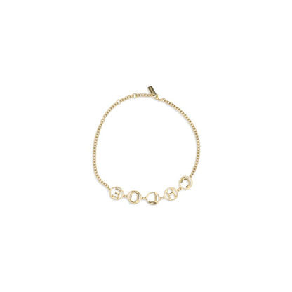 Chloé Gold Brass Necklace - HBPS Beauty & Fashion