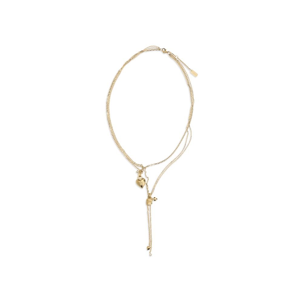 Chloé Gold Brass Necklace - HBPS Beauty & Fashion