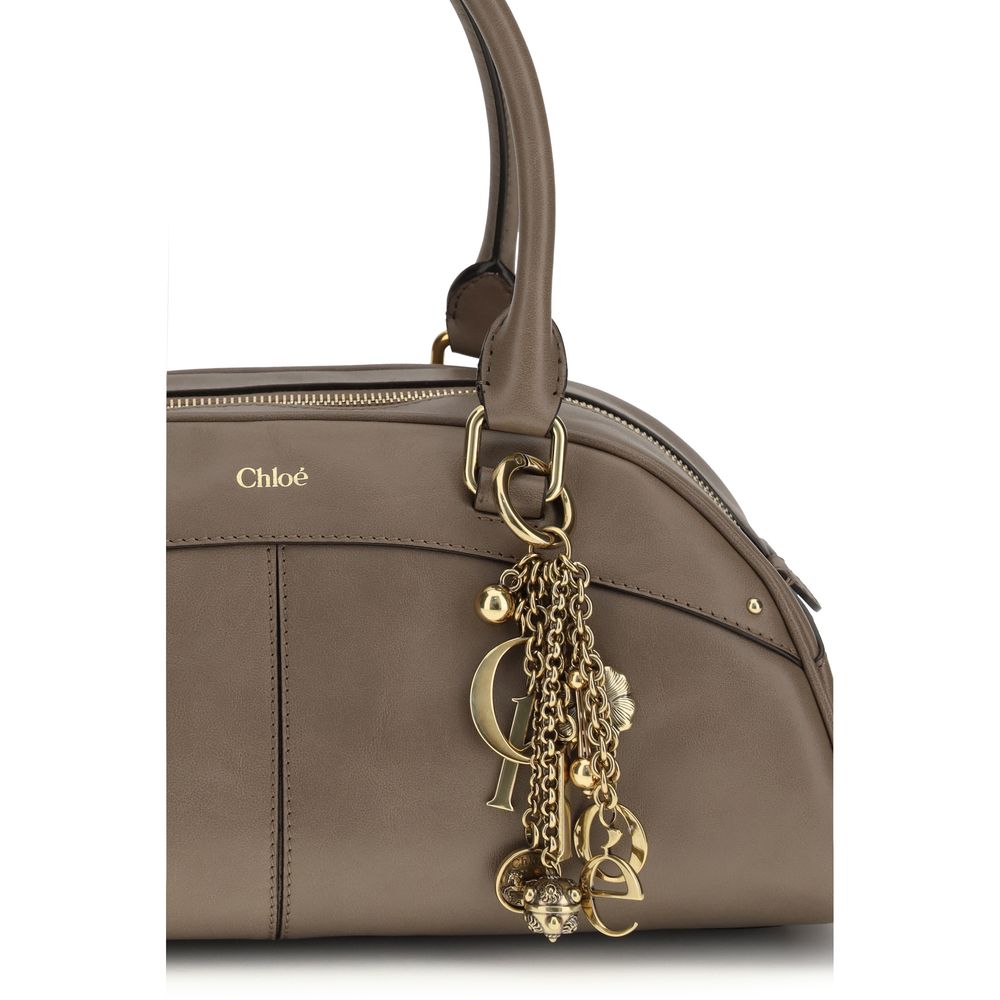 Chloé Gray Calf Leather Bos Taurus Handbag - HBPS Beauty & Fashion