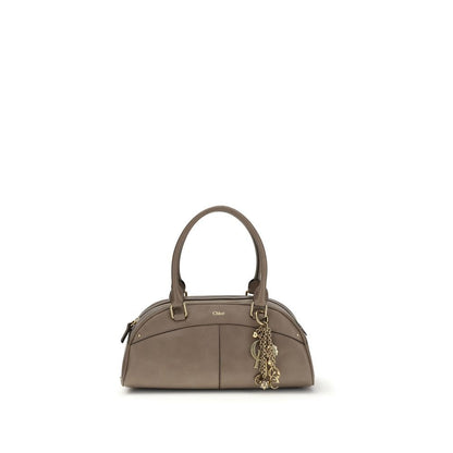 Chloé Gray Calf Leather Bos Taurus Handbag - HBPS Beauty & Fashion