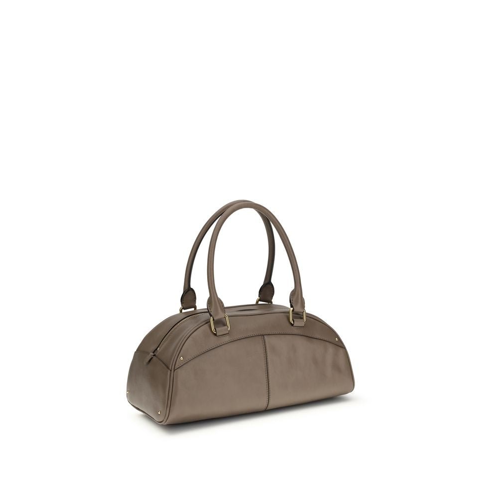 Chloé Gray Calf Leather Bos Taurus Handbag - HBPS Beauty & Fashion