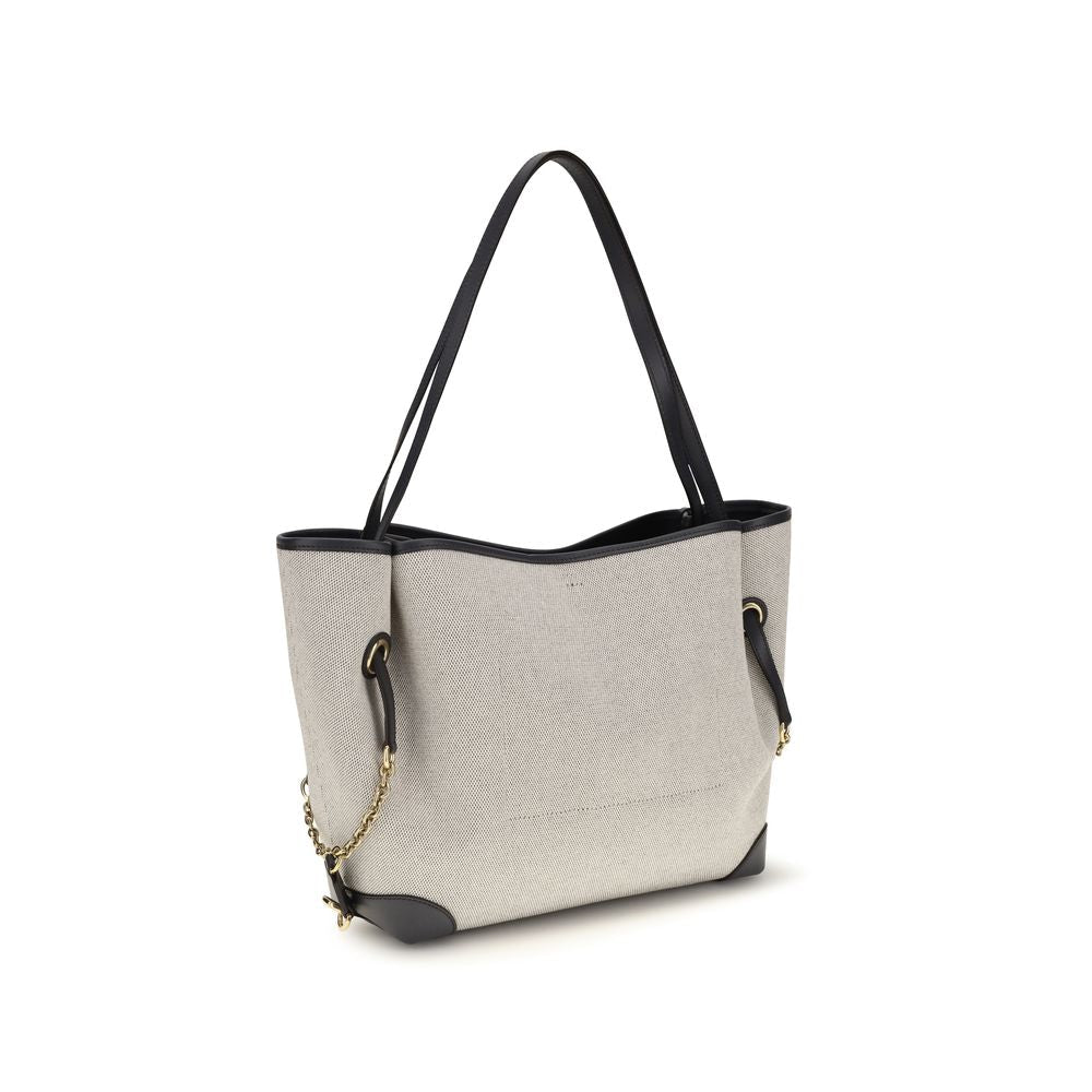 Chloé Gray Cotton Shoulder Bag - HBPS Beauty & Fashion