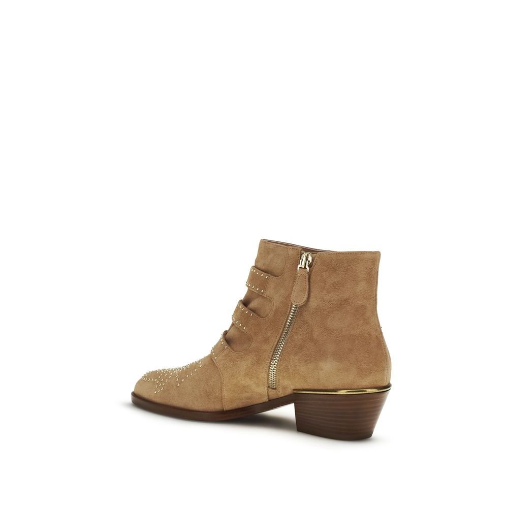 Chloé Multicolor Calf Leather Bos Taurus Ankle Boots - HBPS Beauty & Fashion