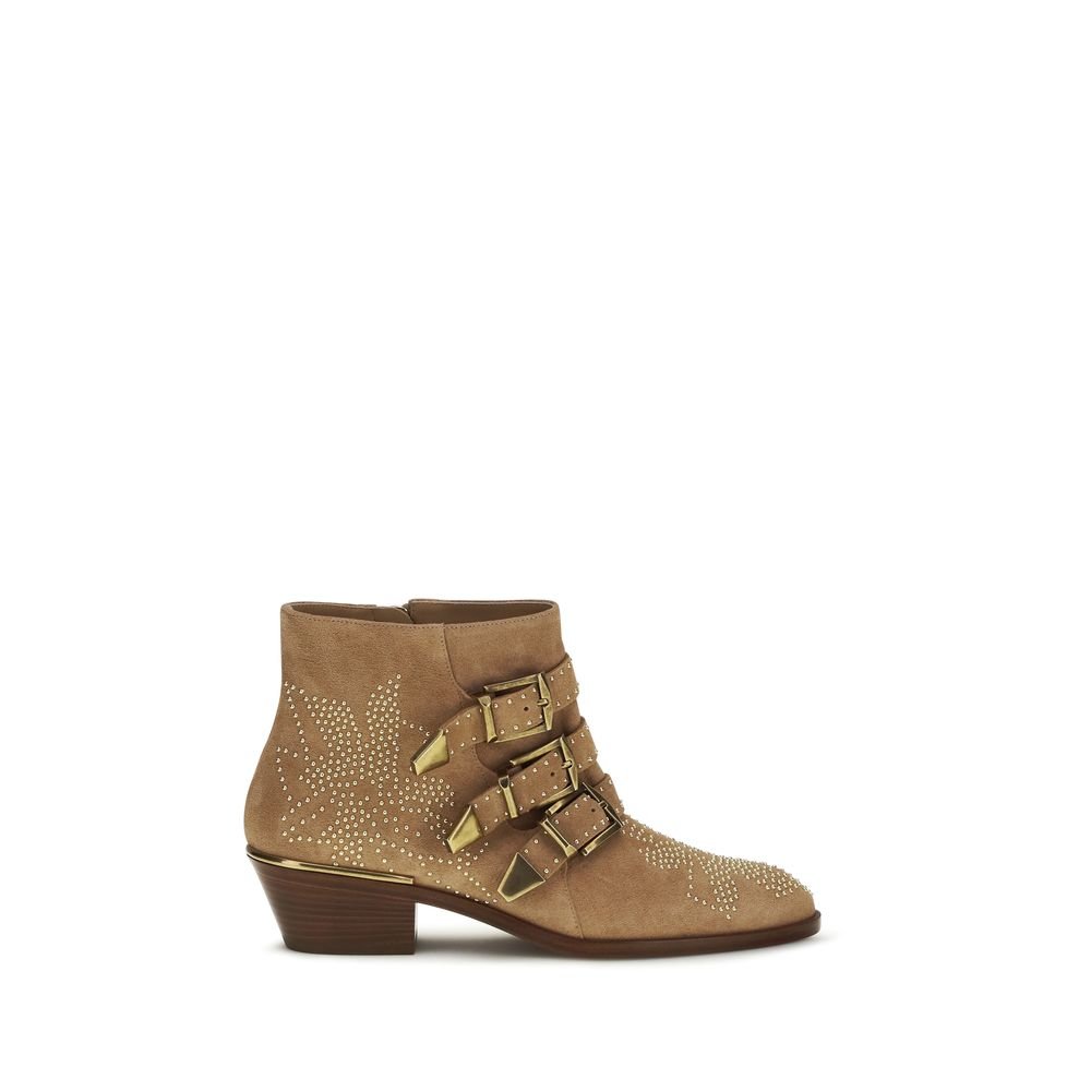 Chloé Multicolor Calf Leather Bos Taurus Ankle Boots - HBPS Beauty & Fashion