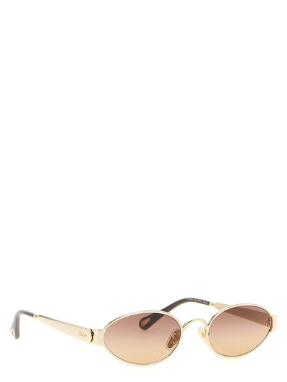 Chloé Multicolor Metal Sunglasses - HBPS Beauty & Fashion