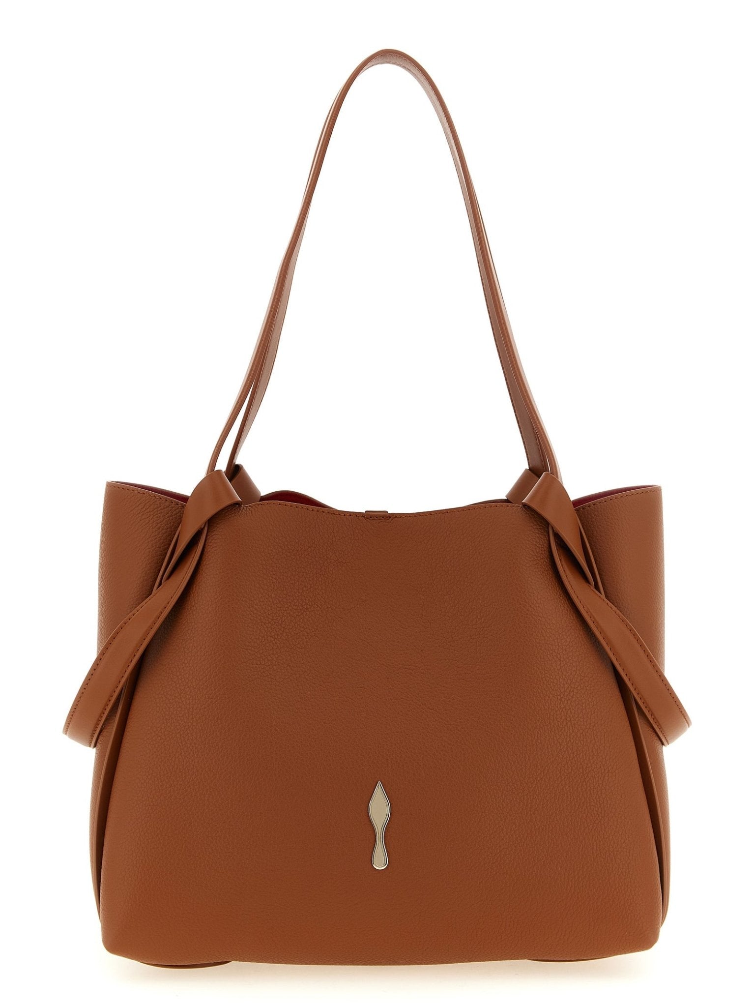 Christian Louboutin Brown Calfskin Tote Bag - HBPS Beauty & Fashion