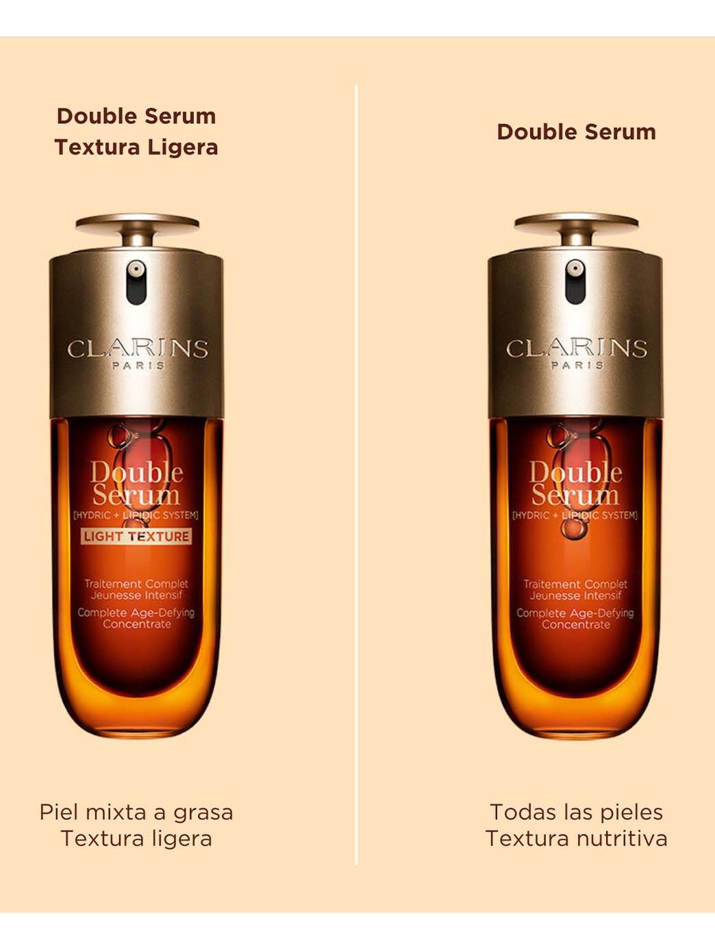 Clarins – Double Serum Light Sérum Anti-Âge Texture Légère | 50ml & 75ml - HBPS Beauty & Fashion