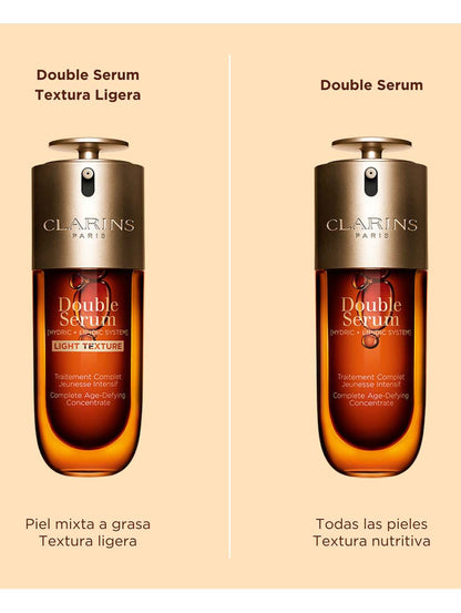 Clarins – Double Serum Light Sérum Anti-Âge Texture Légère | 50ml & 75ml - HBPS Beauty & Fashion