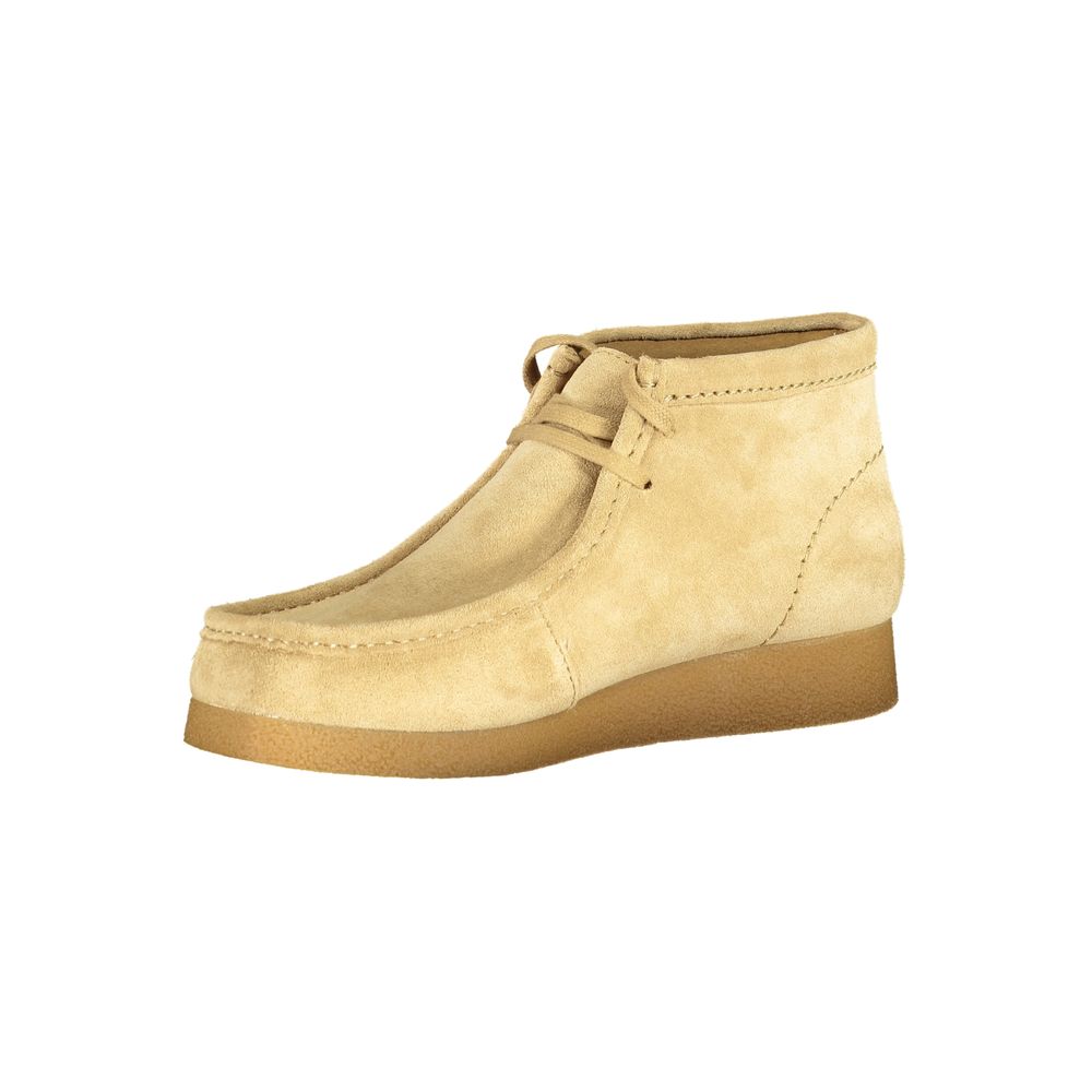 Clarks Beige Suede Men Sneaker - HBPS Beauty & Fashion