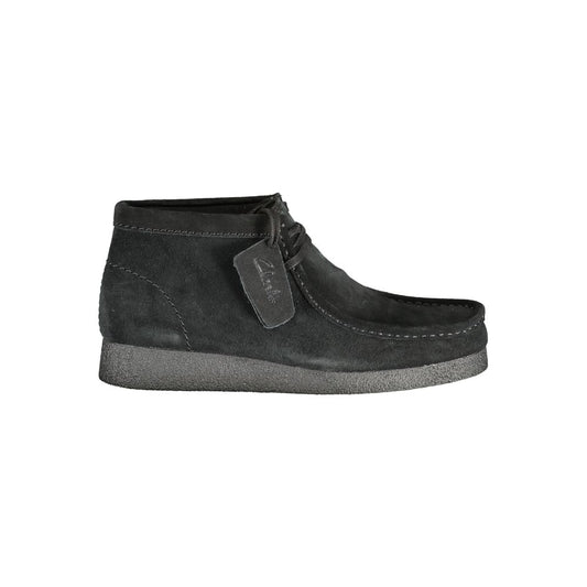 Clarks Nero Leather Men Sneaker - HBPS Beauty & Fashion