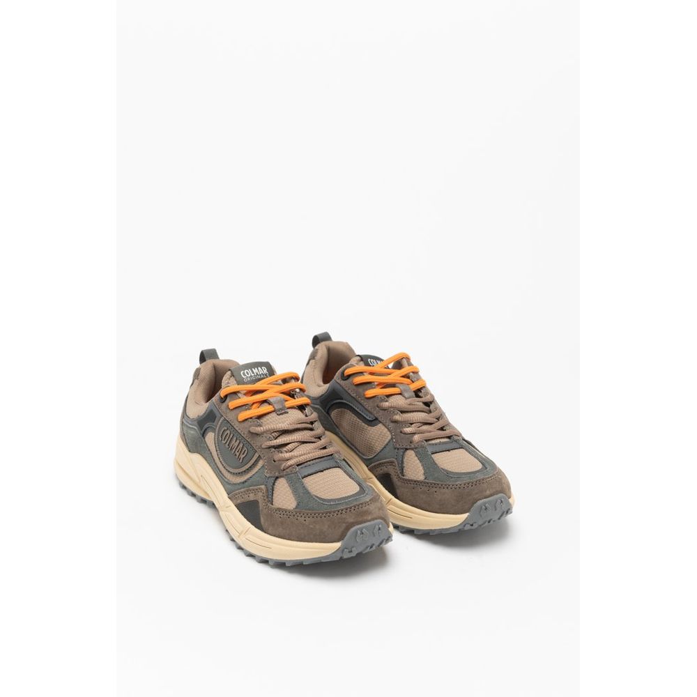 Colmar Brown Polyester Athletic Sneakers - HBPS Beauty & Fashion