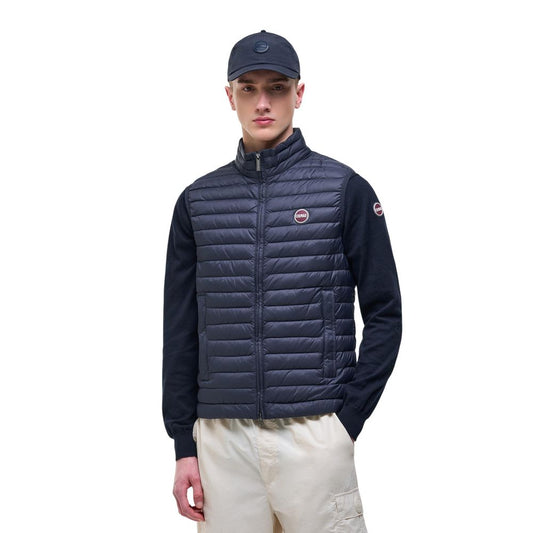 Colmar Originals Blue Polyamide Sleeveless Jacket - HBPS Beauty & Fashion