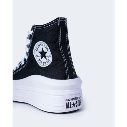 Converse Black Cotton Platform Sneakers - HBPS Beauty & Fashion