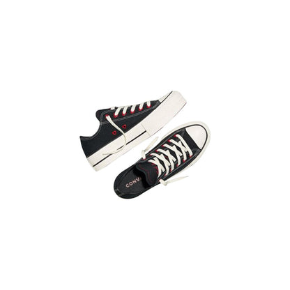 Converse Black Fabric Platform Sneakers - HBPS Beauty & Fashion