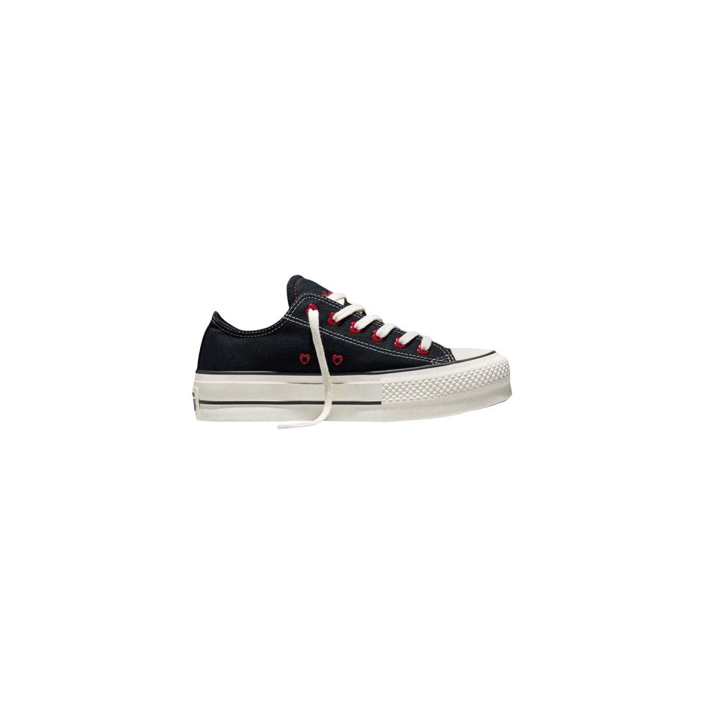 Converse Black Fabric Platform Sneakers - HBPS Beauty & Fashion
