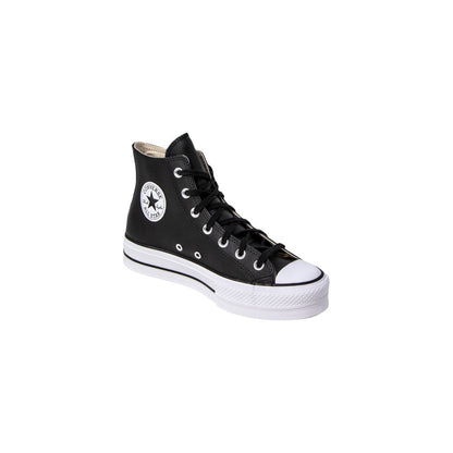 Converse Black Polyethylene Platform Sneakers - HBPS Beauty & Fashion