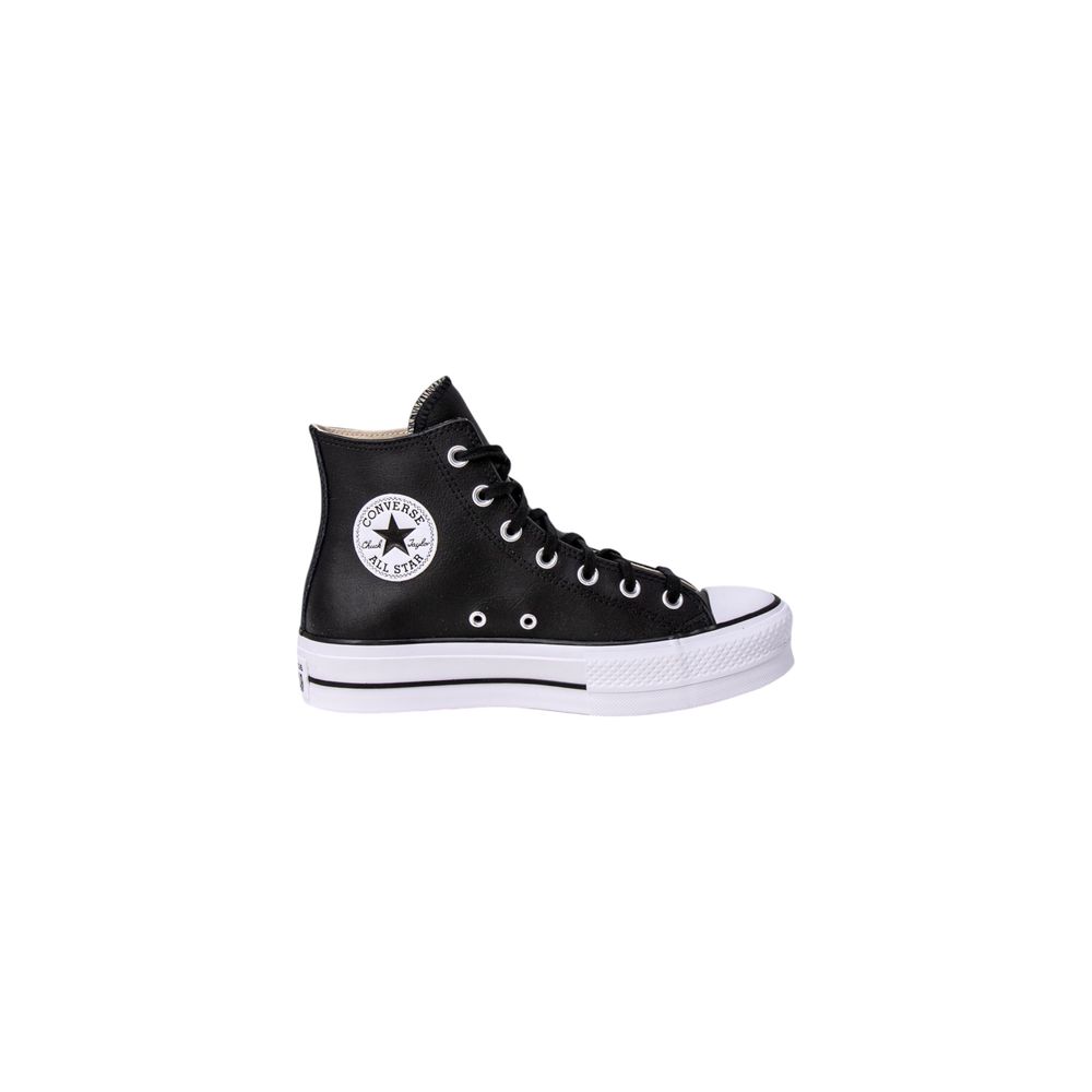 Converse Black Polyethylene Platform Sneakers - HBPS Beauty & Fashion