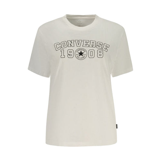 Converse White Cotton T-Shirt - HBPS Beauty & Fashion