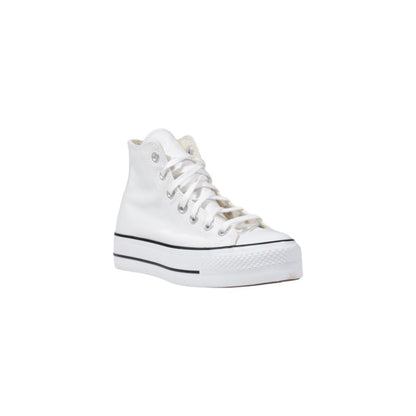 Converse White Polyester Platform Sneakers - HBPS Beauty & Fashion