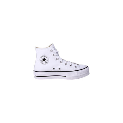 Converse White Polyethylene Platform Sneakers - HBPS Beauty & Fashion