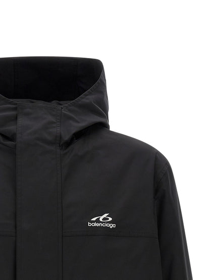 Coupe-vent Balenciaga homme Techwear en polyester noir – BA-341360 - HBPS Beauty & Fashion