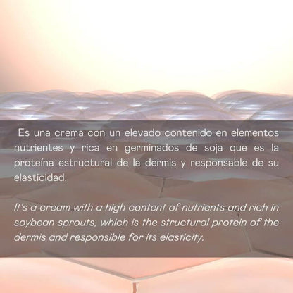 Crema facial antiarrugas con germinados de Soja para Pieles Maduras