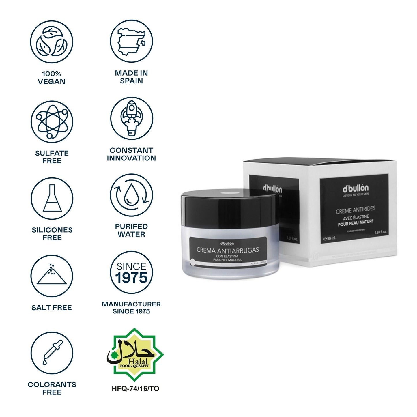 Crema facial antiarrugas con germinados de Soja para Pieles Maduras