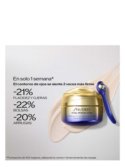 Crème Contour des Yeux Shiseido Vital Perfection Uplifting & Firming – Anti-Âge | HBPS Beauty - HBPS Beauty & Fashion