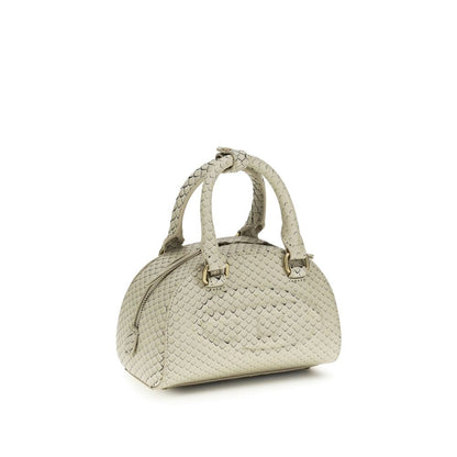 Diesel Beige Calf Leather Bos Taurus Handbag - HBPS Beauty & Fashion