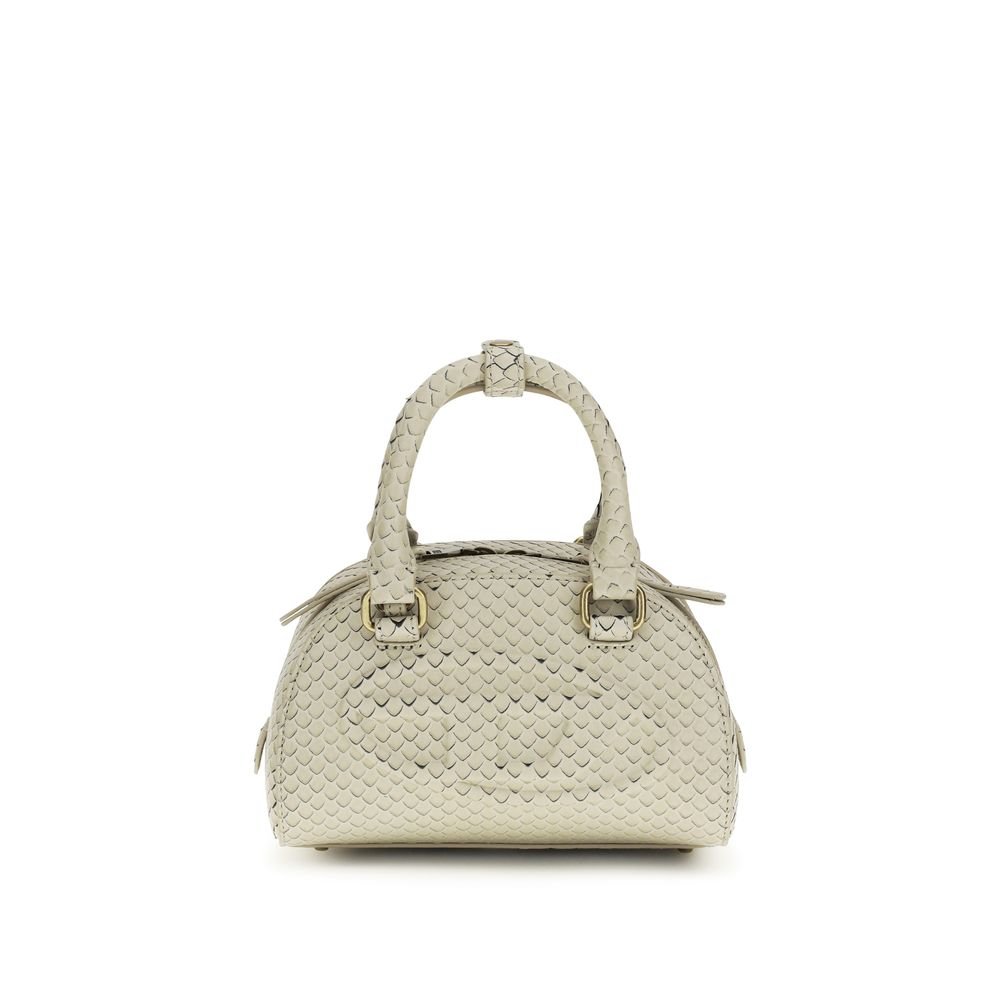 Diesel Beige Calf Leather Bos Taurus Handbag - HBPS Beauty & Fashion