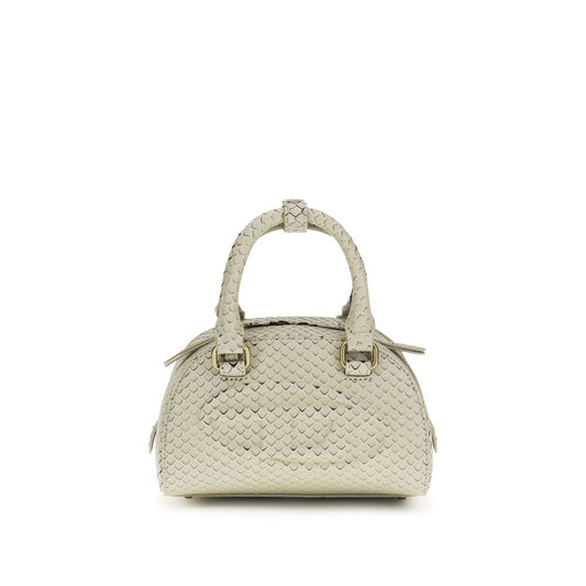 Diesel Beige Calf Leather Bos Taurus Handbag - HBPS Beauty & Fashion