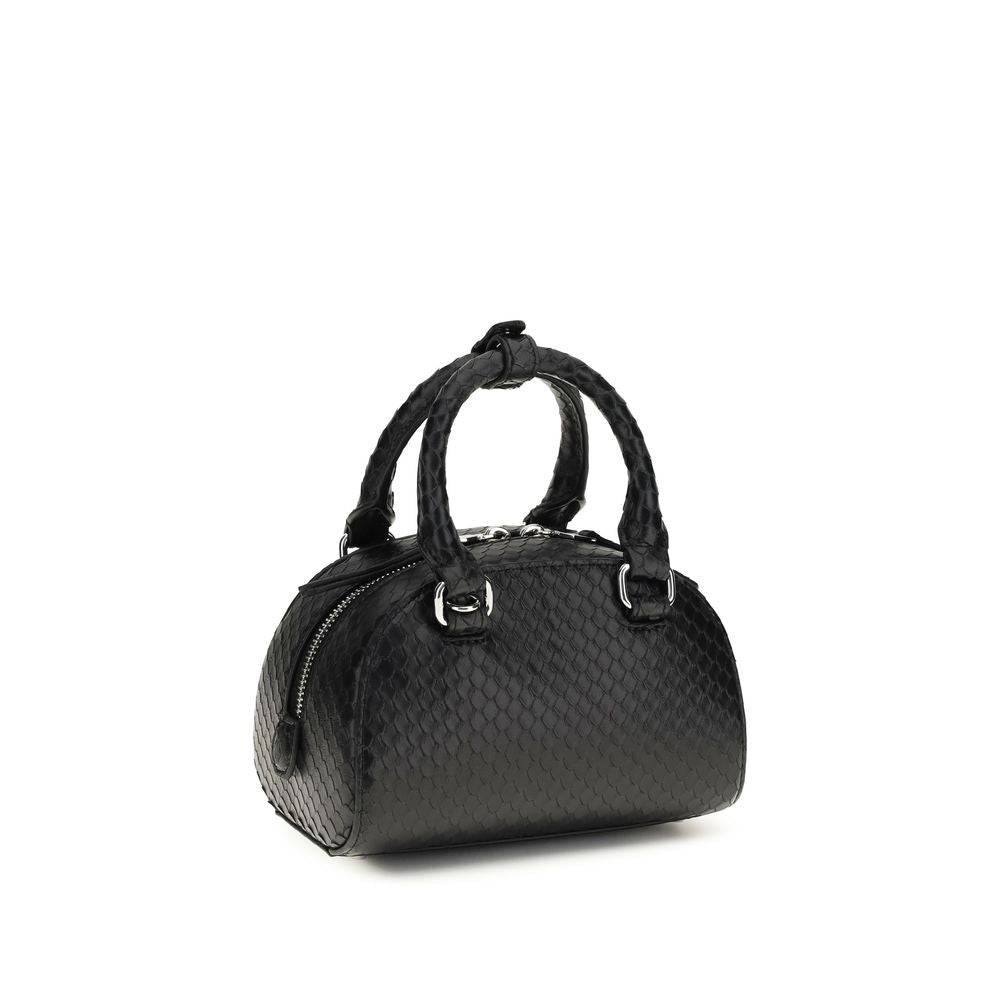 Diesel Black Calf Leather Bos Taurus Handbag - HBPS Beauty & Fashion